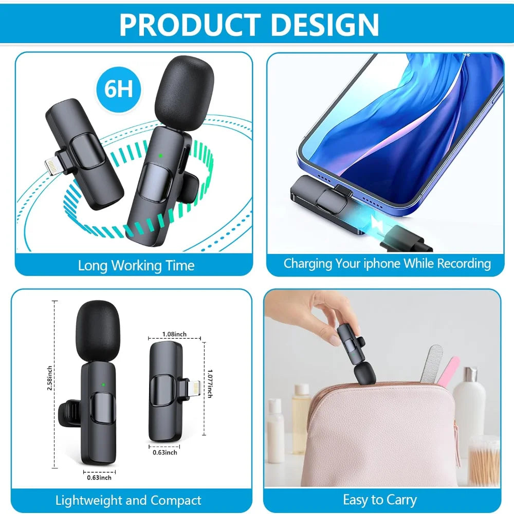 Pocket Clip Mic Pro
