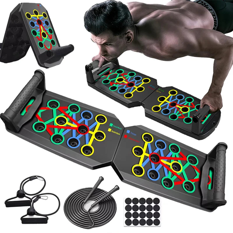TotalTone Portable Pushup Board Workout
