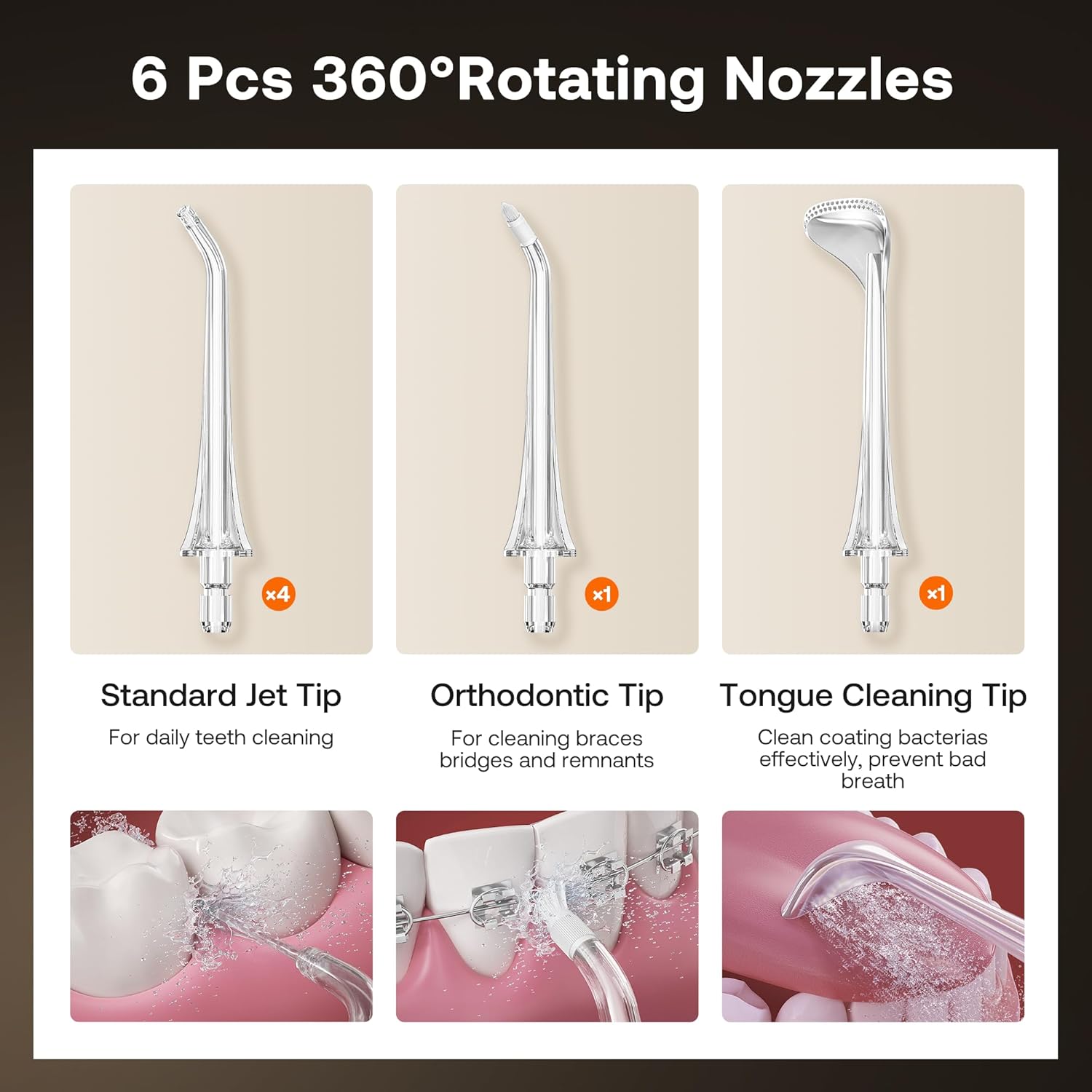 JetClean Pro Portable Dental Flosser
