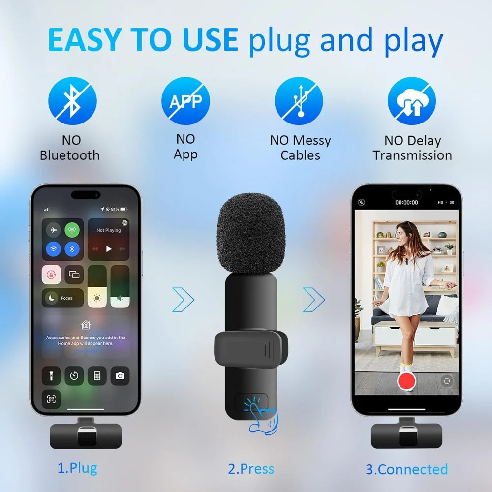 Pocket Clip Mic Pro